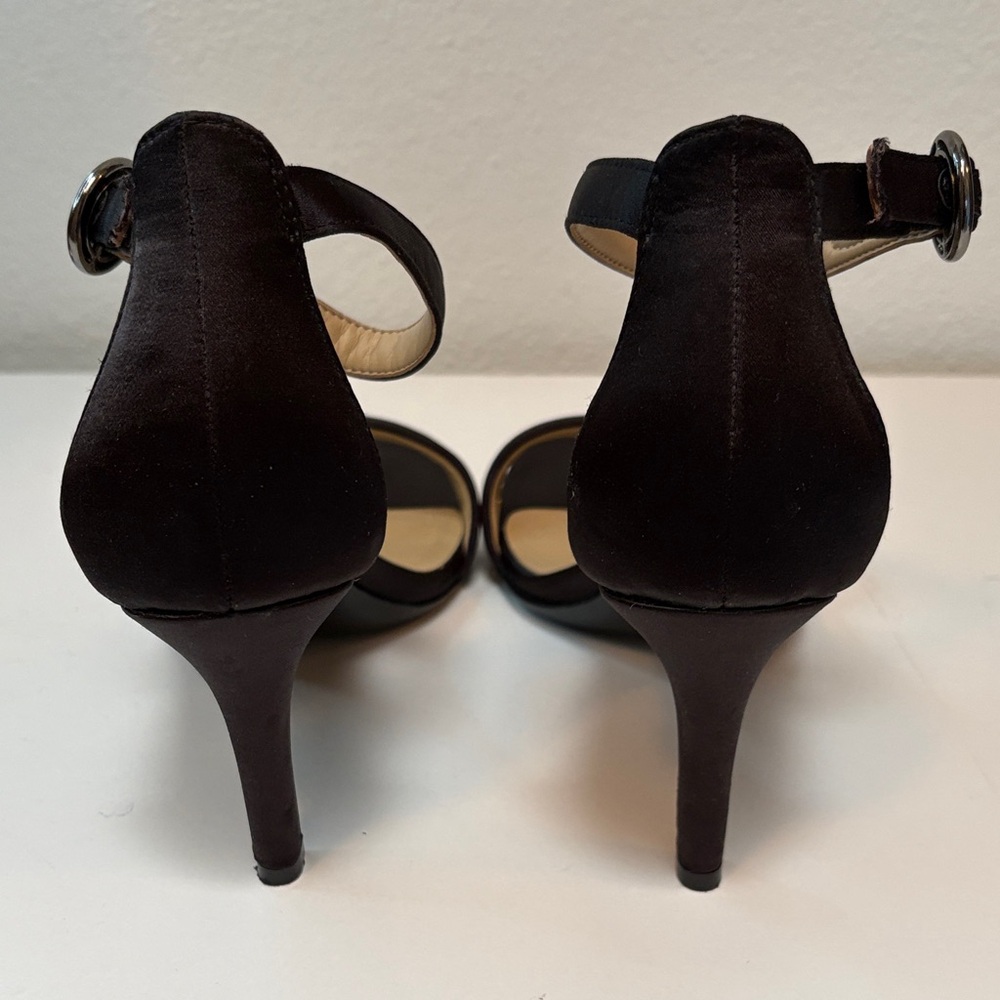Naturalizer Black Ankle Strap Heels - Picture 5 of 8